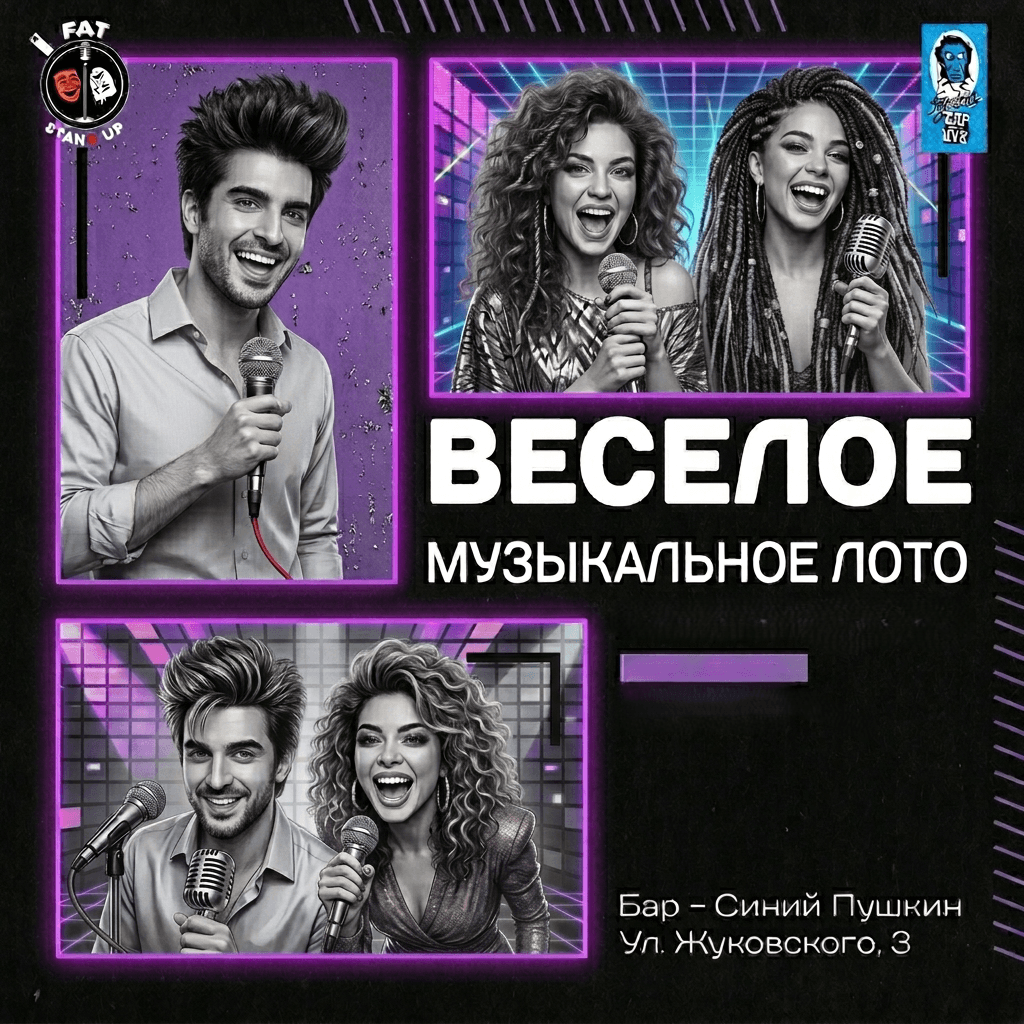 🎧Веселое музыкальное лото