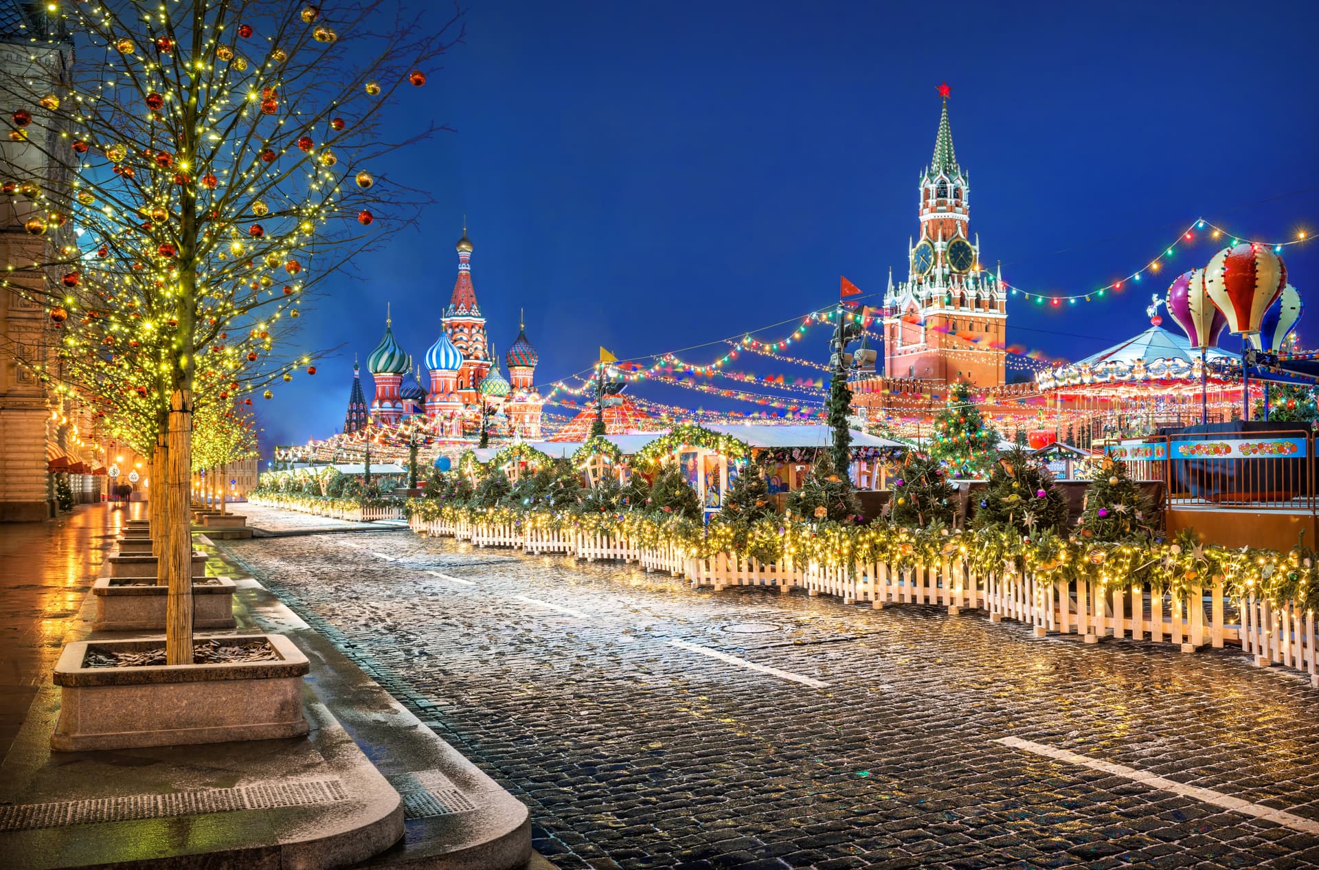 Новогодняя Москва: обзорная экскурсия