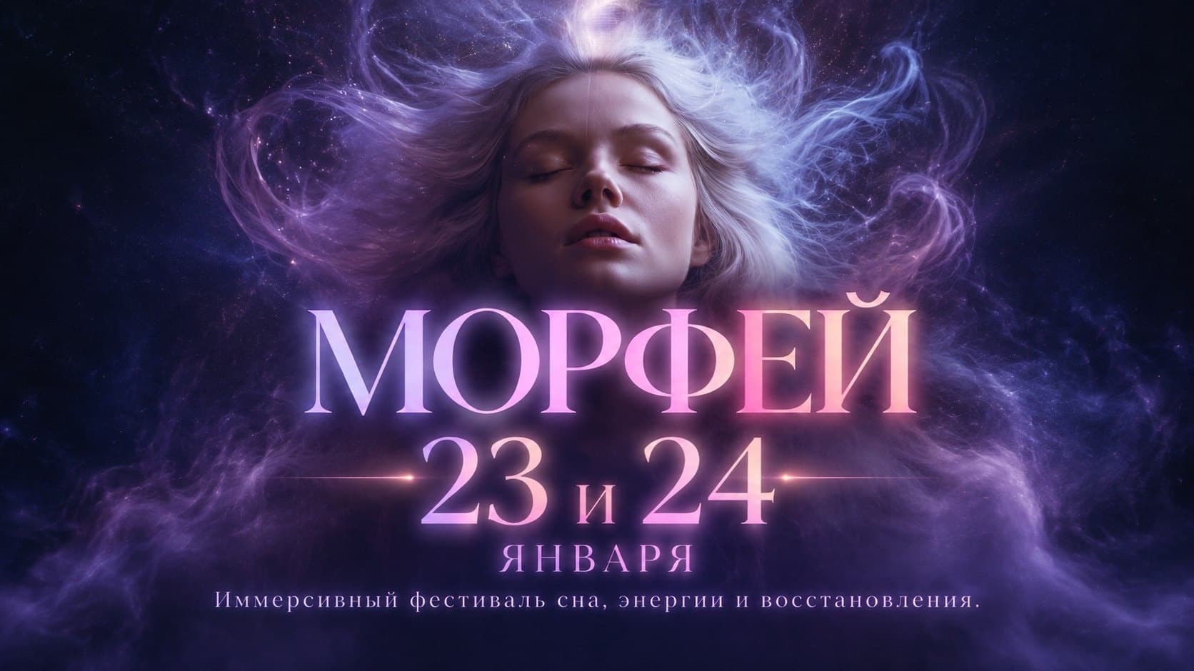 МОРФЕЙ. Иммерсивный Велнес фестиваль сна, энергии и восстановления.