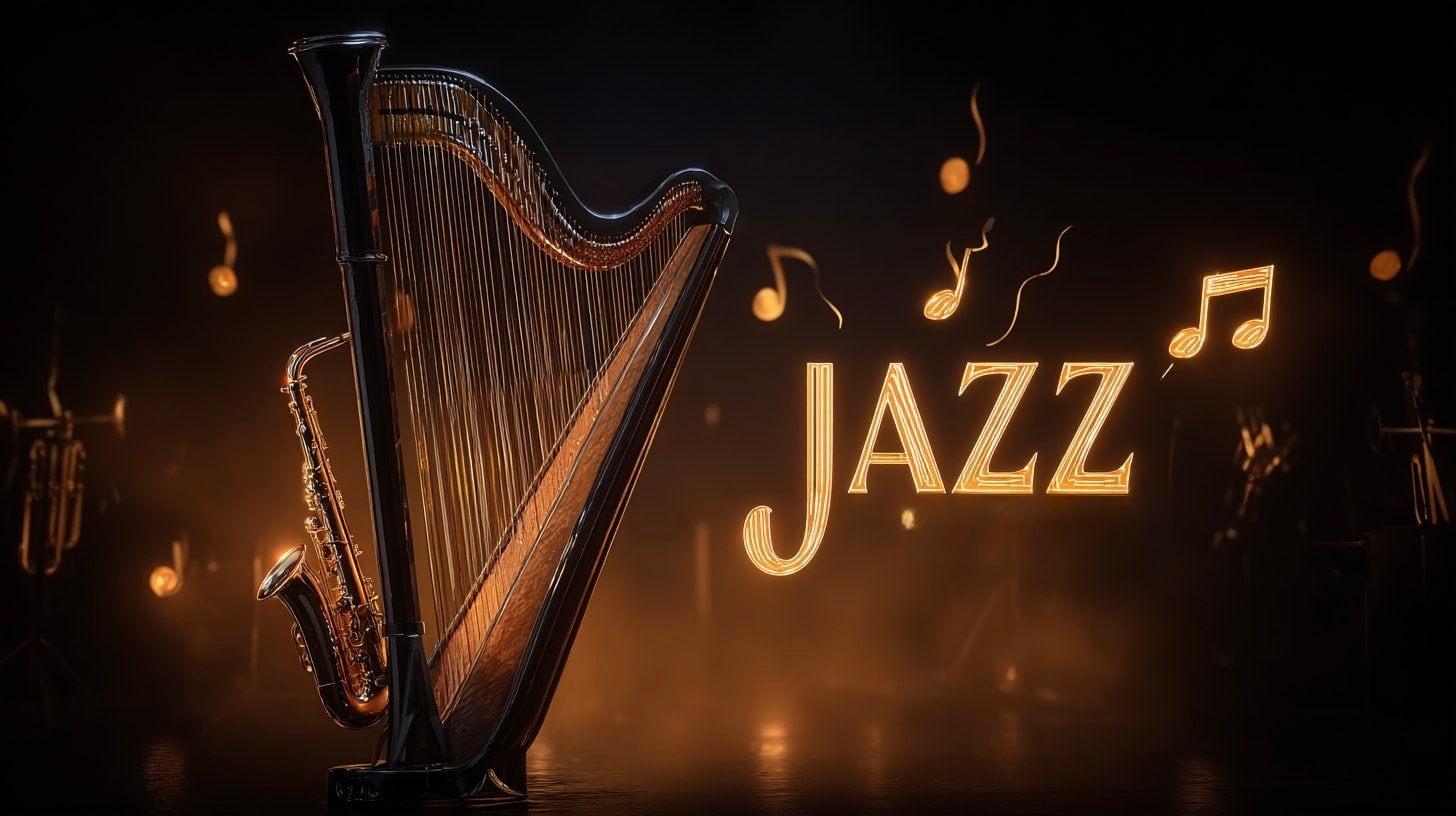 Арфа и джаз при свечах