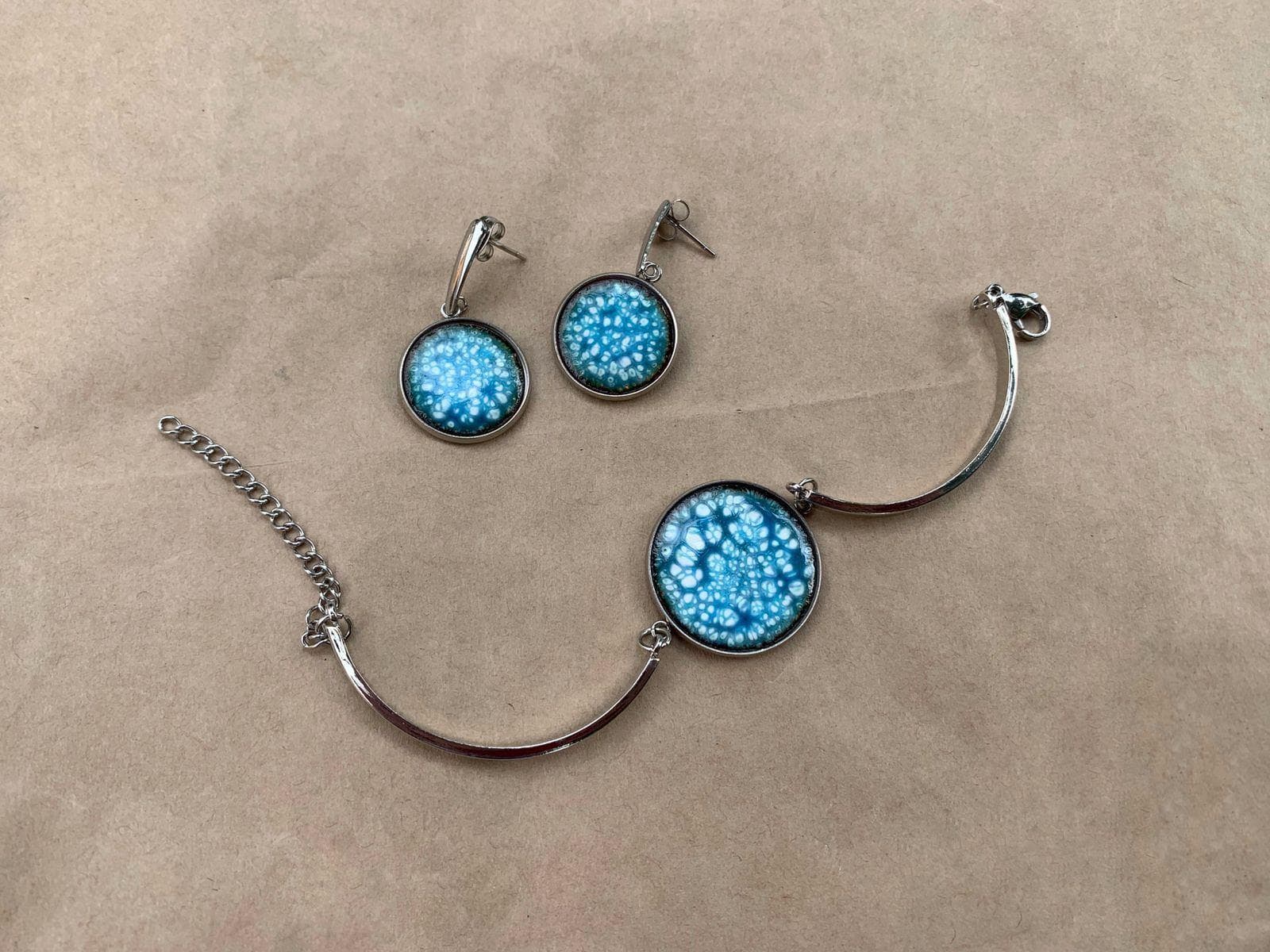 Мастер-класс по созданию комплекта ювелирных украшений в технике "горячая эмаль"