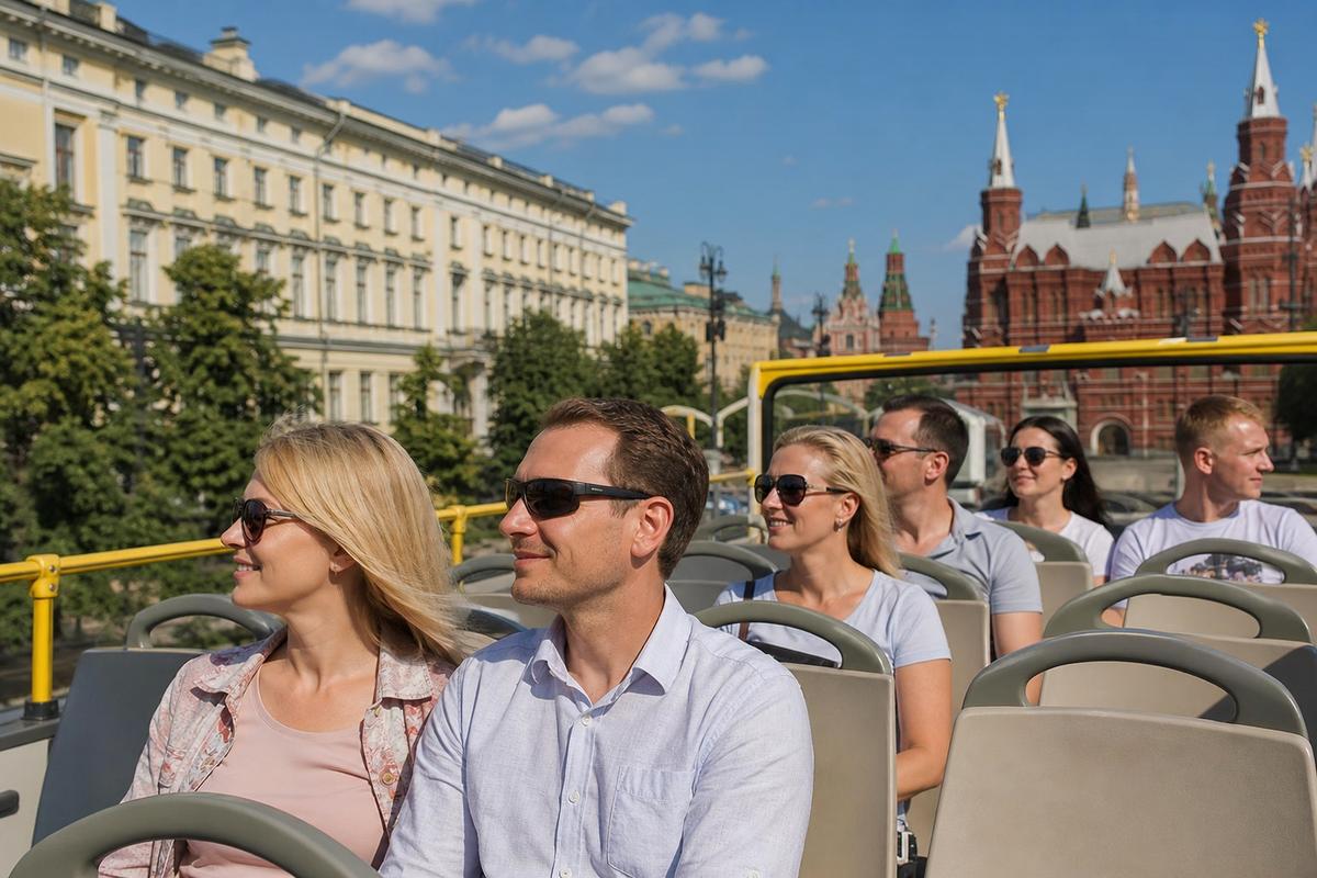 Автобусная обзорная экскурсия по Москве