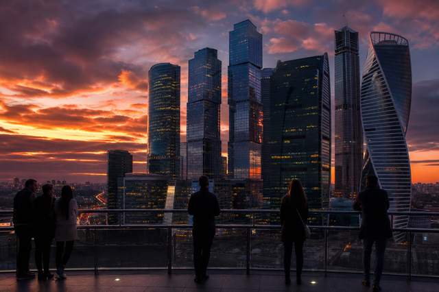 Смотровая Площадка «Выше Только Любовь». 92 Этаж. Башня Око. Москва-Сити
