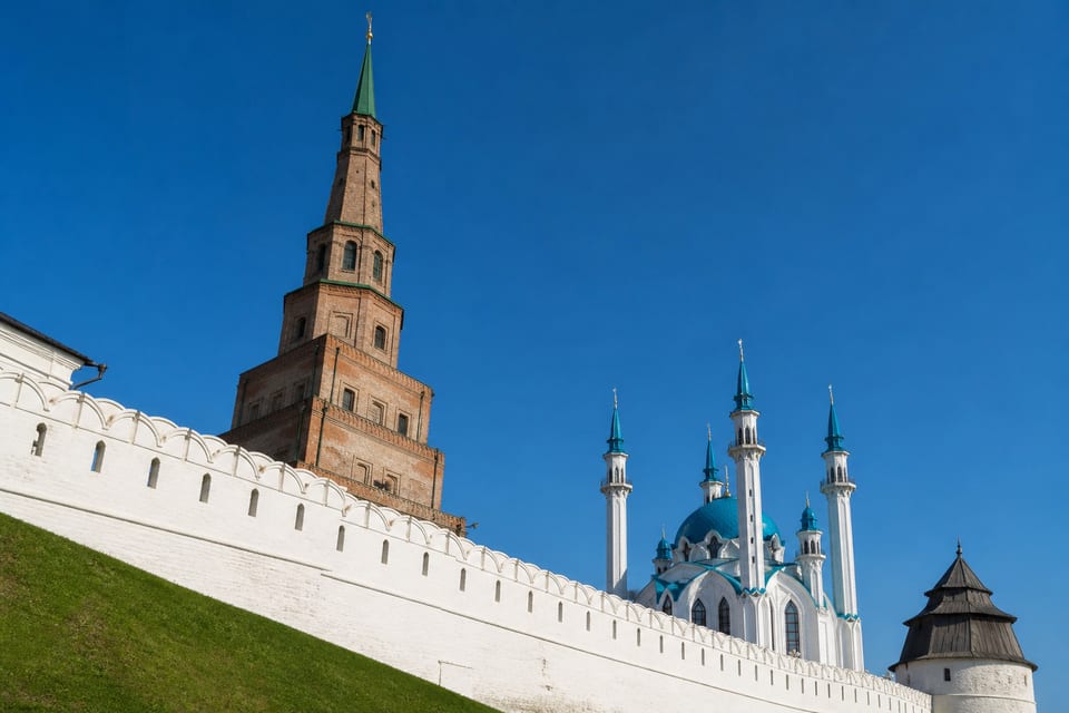 Архитектурная панорама Казанского кремля