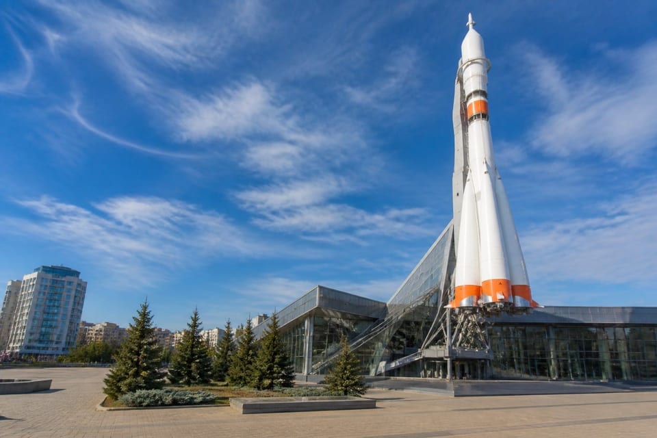 Ракета «Союз» у музея «Самара Космическая»